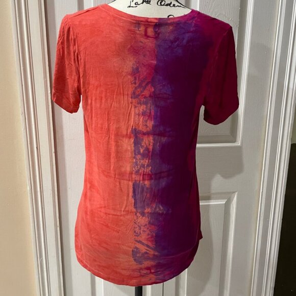 Y2K ART OF CLOTH T-SHIRT HAND DYED SHIRT MADE IN USA Sz S HIPPIE GROOVE - Picture 10 of 16
